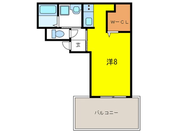 マロンアップの物件間取画像